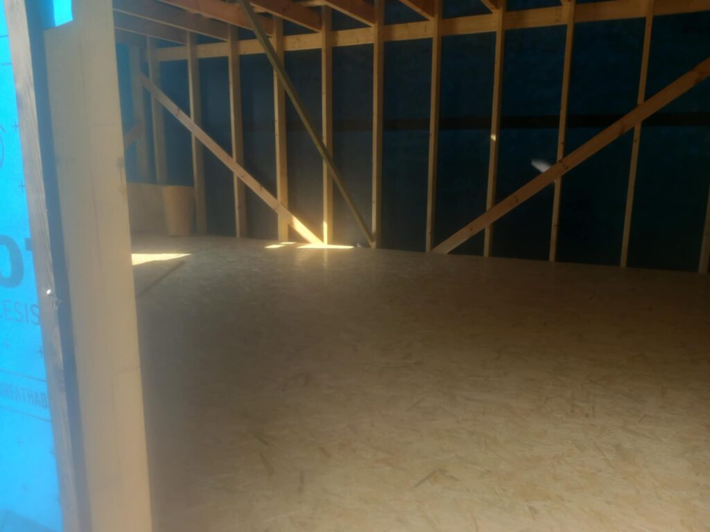 konstrukcja domku drewnianego